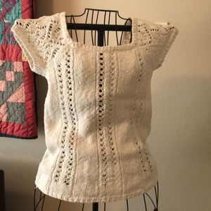 Old Navy Crochet Sweater